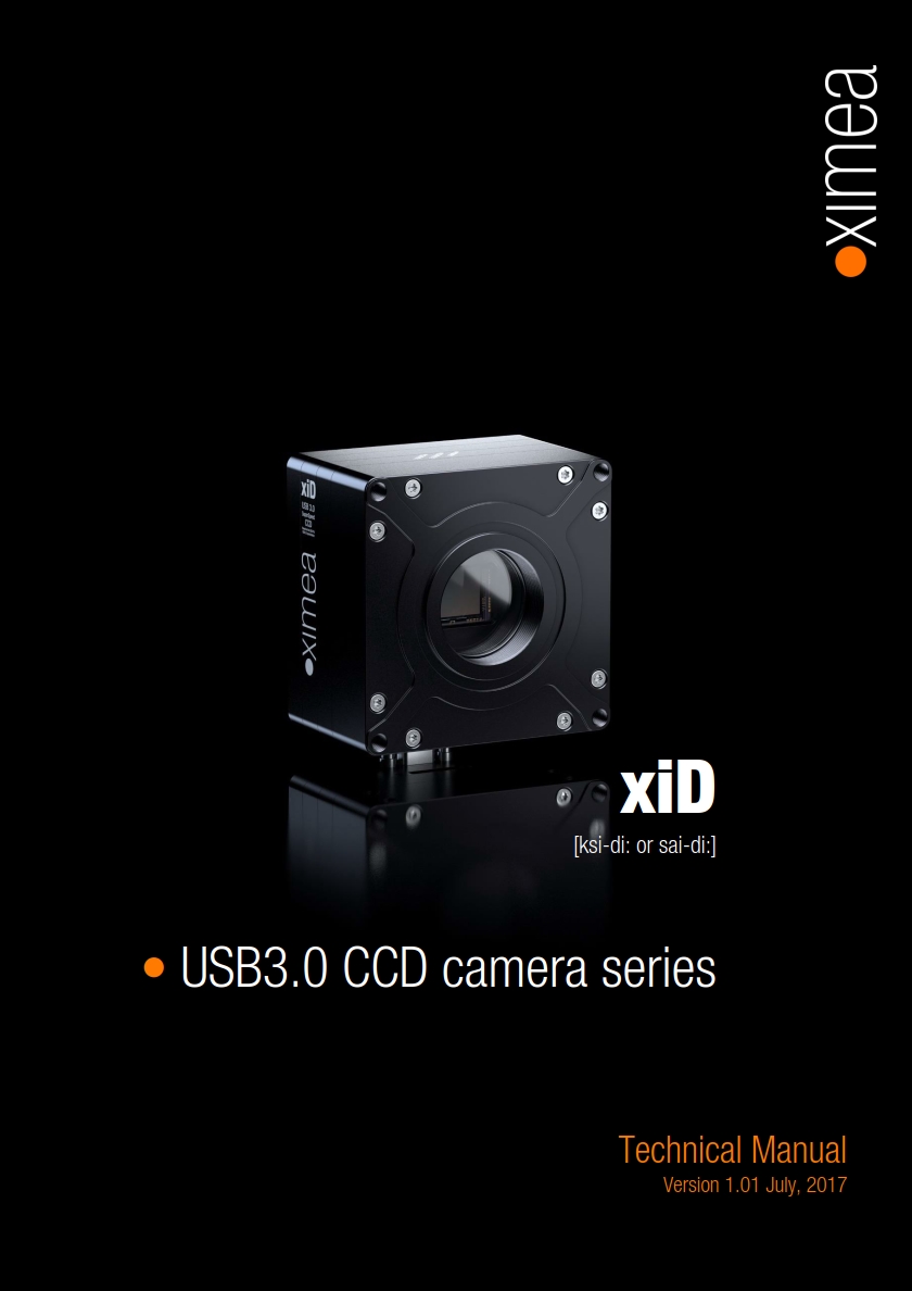 CCD with USB 3.0 scientific cameras - xiD